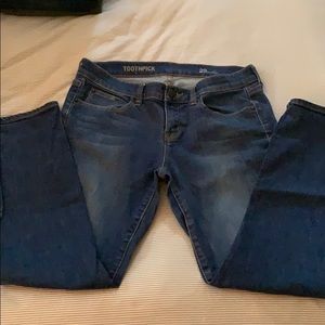 Jcrew . “Toothpick” Ankle Jeans.